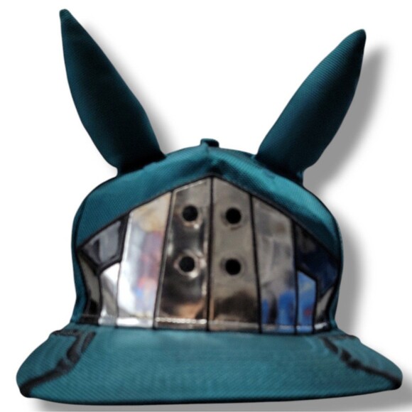 My Hero Academia Hat Deku Suit Up Snapback Hat Anime Hat Adjustable OSFM Used - Picture 1 of 8